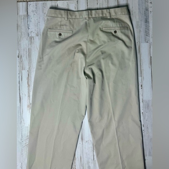 Brooks Brothers Pants Mens 36x32 Cream Advantage Chino Trousers - Picture 9 of 10